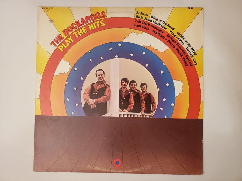 The Buckaroos Play The Hits vinyl record